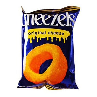 Cheezels Cheese Rings snack